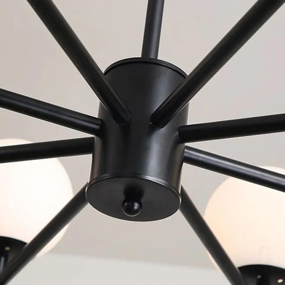 Multi-Light Spherical Glass Modern Chandelier - Clowas