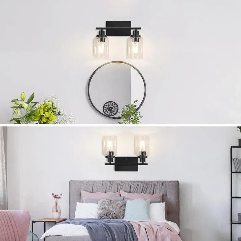 Brushed Nickel Wall Lights Bathroom - Clowas