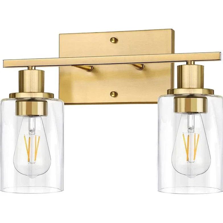 Brushed Nickel Wall Lights Bathroom - Clowas