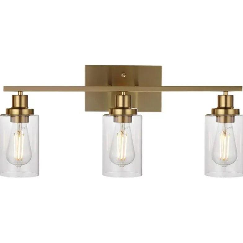 Brushed Nickel Wall Lights Bathroom - Clowas