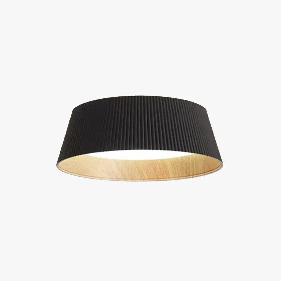 Vertical Texture Minimalist Round Modern Ceiling Light - Clowas