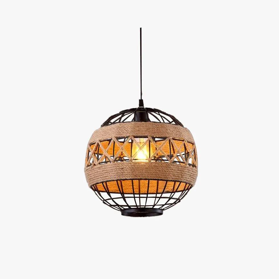 Spherical Cage Design Vintage Dining Room Pendant Light - Clowas