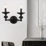 Black Candelabra Design Living Room Wall Light - Clowas