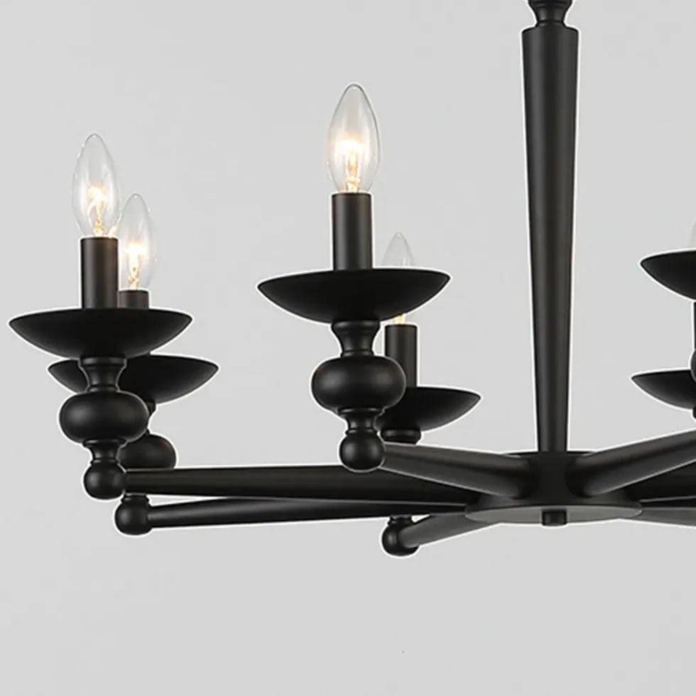 Black Candelabra Design Living Room Wall Light - Clowas