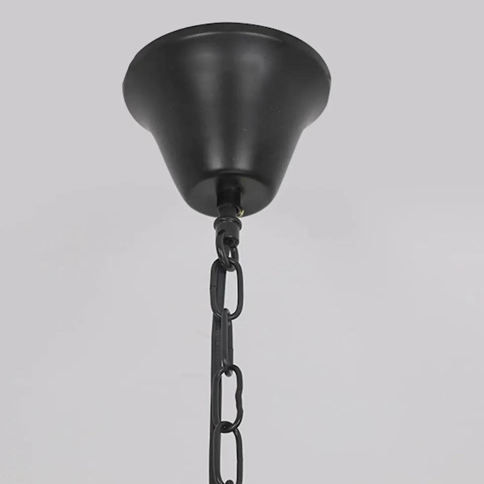 Cube-Shaped Wooden Frame Vintage Dining Pendant Light - Clowas