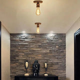 Exposed Bulb Design Recessed Industrial Ceiling Light - Clowas