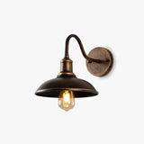 Gooseneck Wall Light Vintage Outdoor - Clowas