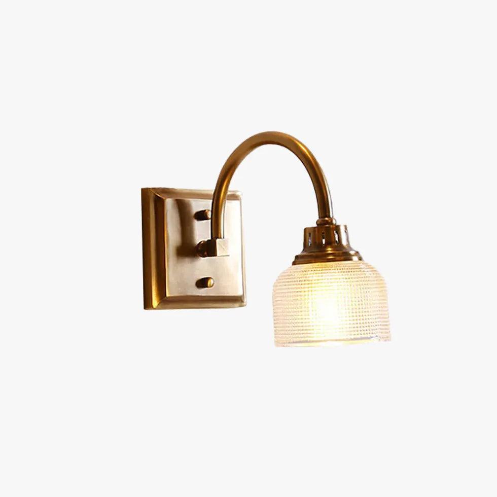 vintage bathroom wall lights glass - Clowas