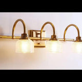 vintage bathroom wall lights glass - Clowas