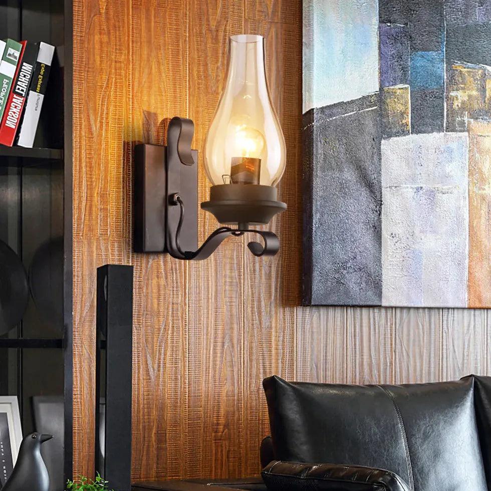 Classic Candle Iron Vintage Wall Lights - Clowas