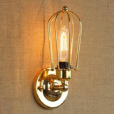 Iron Art Lampshade Vintage Wall Lights - Clowas