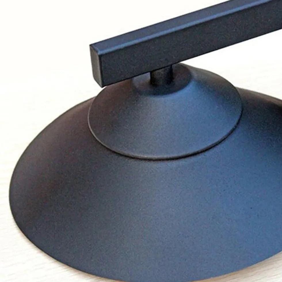 Corner Outdoor Lighting Black Glass - Clowas