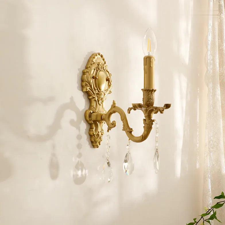 french vintage wall lights crystal - Clowas
