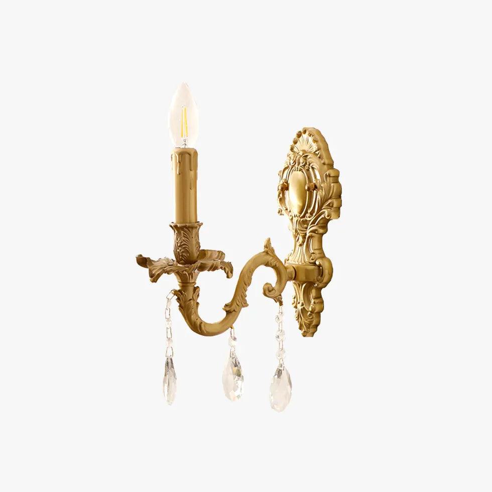 french vintage wall lights crystal - Clowas