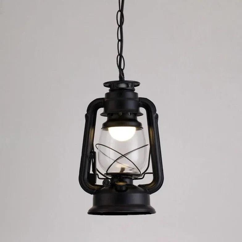 Lantern-Shaped Vintage Industrial Pendant Light - Clowas
