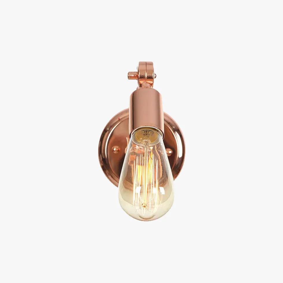 rose gold wall lights indoor - Clowas