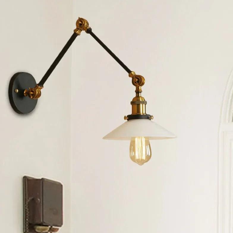 Adjustable Single-Arm Reading Wall Light - Clowas