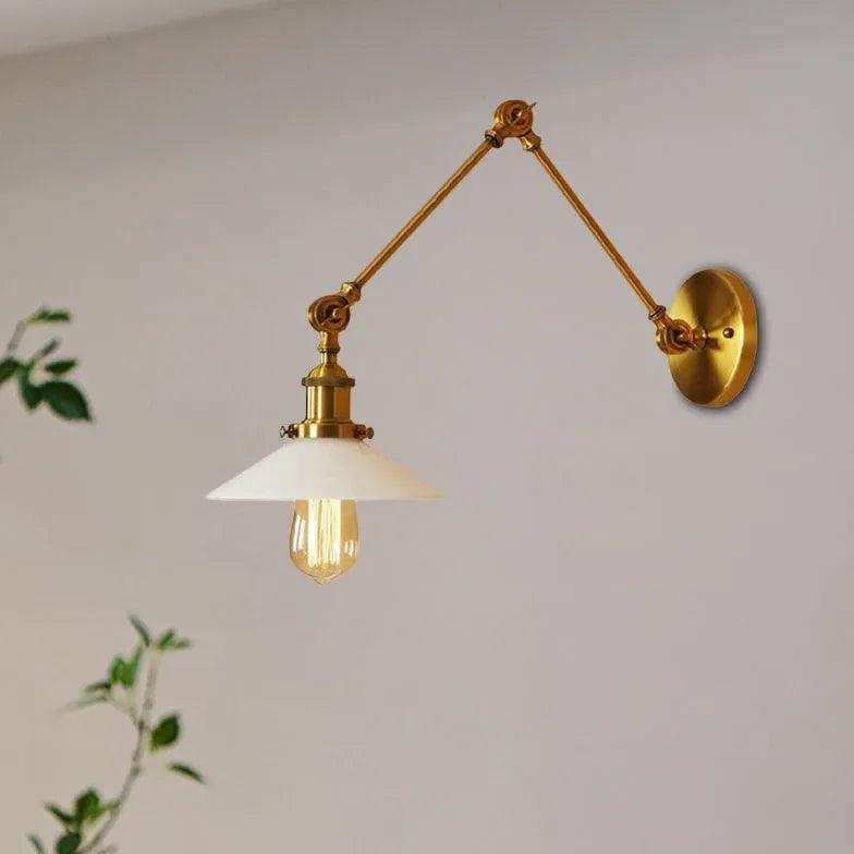 Adjustable Single-Arm Reading Wall Light - Clowas