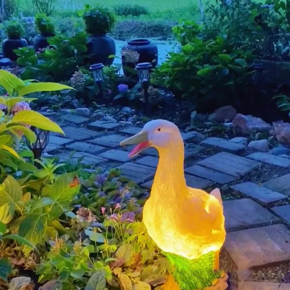 Animal Duck Goose Landscape Decoration Floor Lamp - Clowas