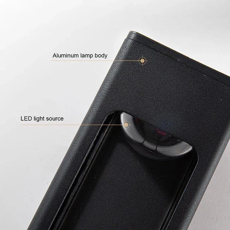 anthracite grey outdoor wall lights with sensor - Clowas