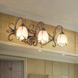 Vintage Brass Wall Lights for Bathroom