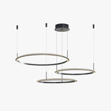 Single Ring Design Thin Wire Modern LED Pendant Light - Clowas