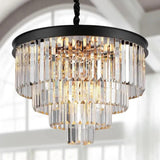 Multi-Layered Crystal Gold Branch Chandelier - Clowas