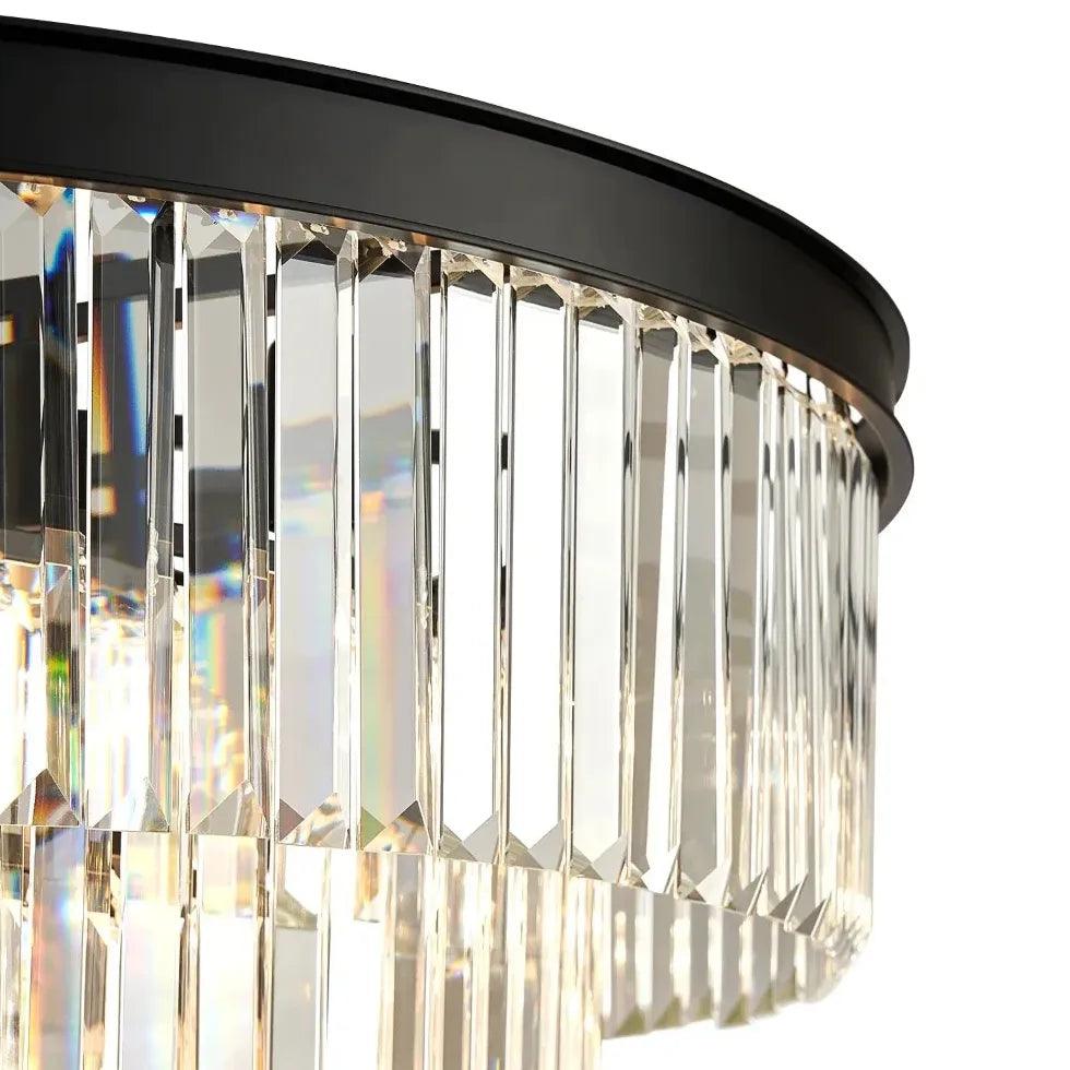 Multi-Layered Crystal Gold Branch Chandelier - Clowas