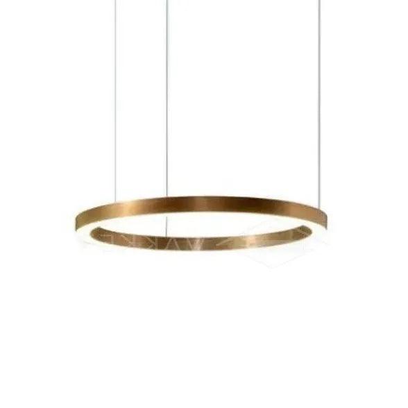 Gold LED Multi-Light Round Design Pendant Light - Clowas
