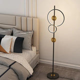 Multi-Circle Metal Modern Floor Lamp - Clowas