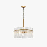 Ring Crystal Gold Living Room Pendant Light - Clowas