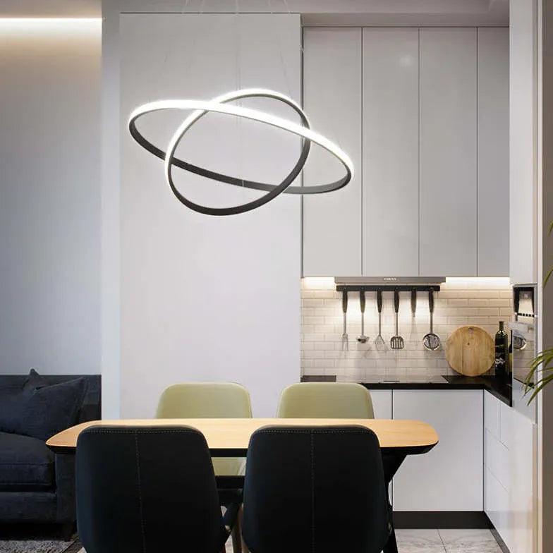ring-shaped led modern pendant light - Clowas