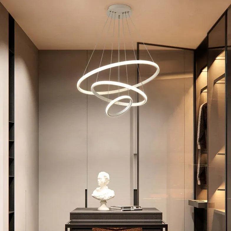 ring-shaped led modern pendant light - Clowas