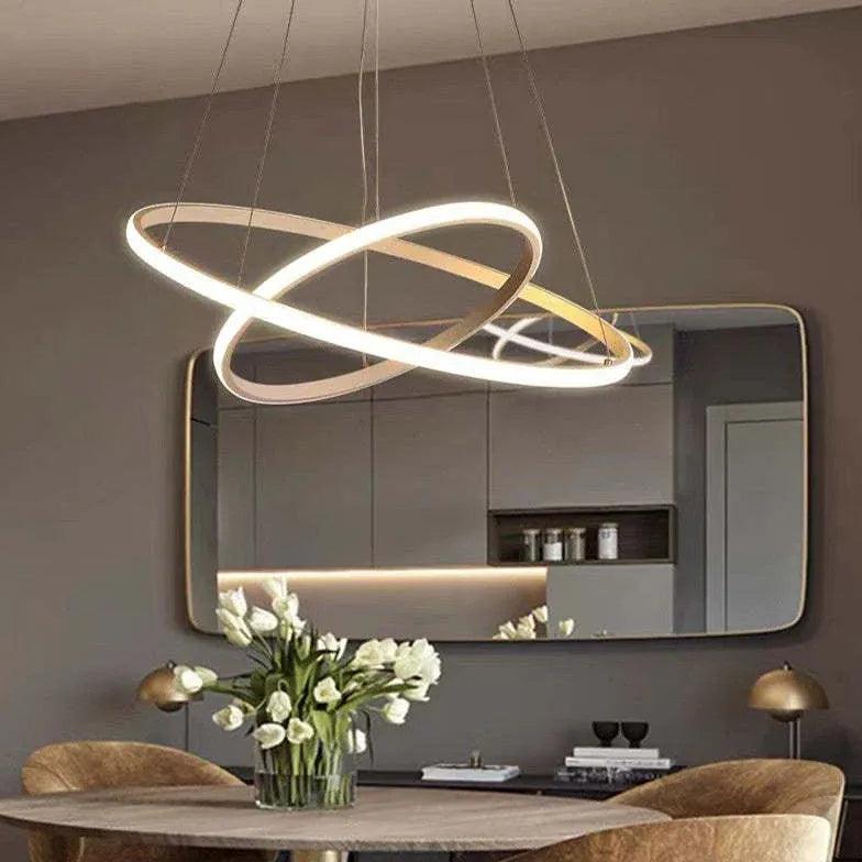 ring-shaped led modern pendant light - Clowas