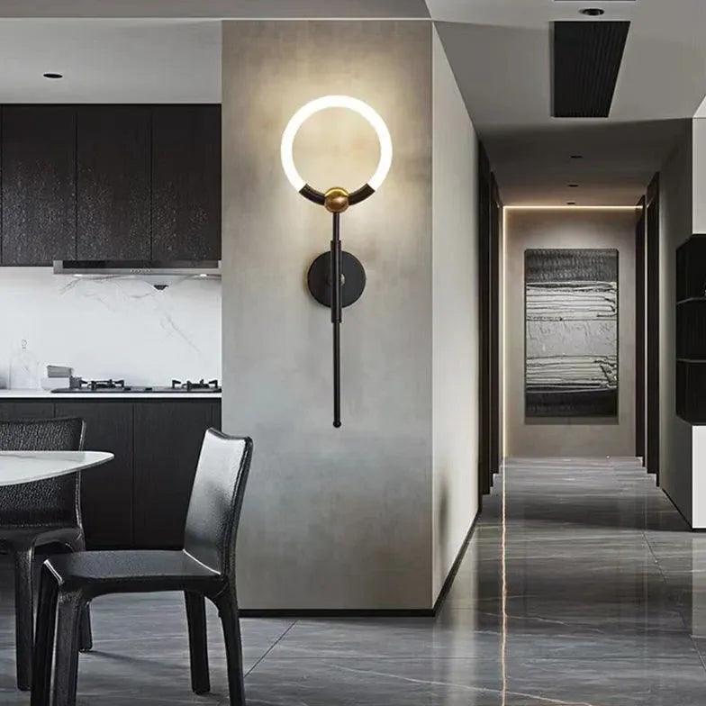 LED Ring Indoor Plug in Wall Lights - Clowas