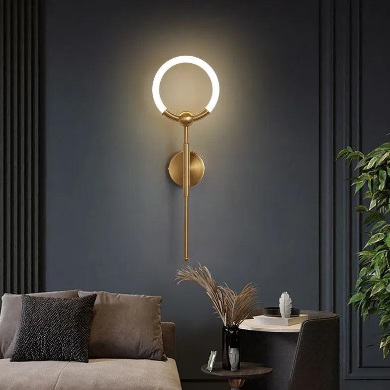 LED Ring Indoor Plug in Wall Lights - Clowas