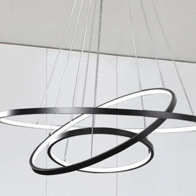 Multi-Layer Ring Design Modern LED Pendant Light - Clowas