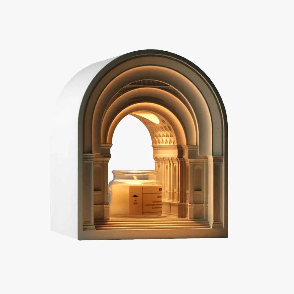 White Aromatherapy and Arch Atmosphere Table Lamps