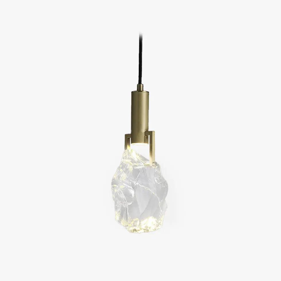 Art Sculpture Bedroom Crystal Pendant Light - Clowas