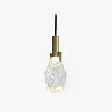 Art Sculpture Bedroom Crystal Pendant Light - Clowas