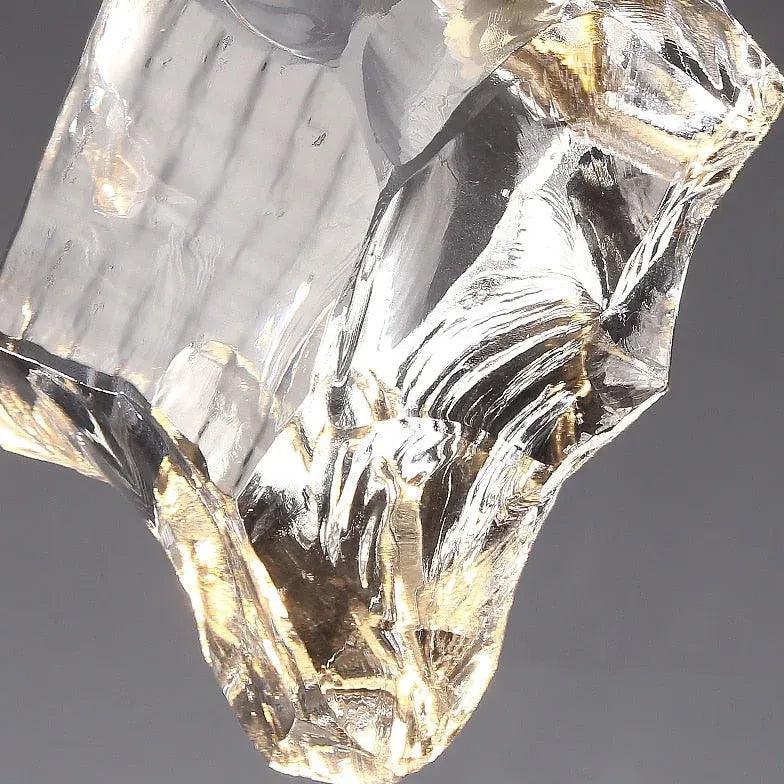 Art Sculpture Bedroom Crystal Pendant Light - Clowas
