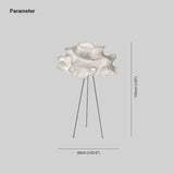 Nordic Floral Tripod Vintage Floor Lamp