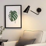 Modern Wall Mounted Reading Light Metal with Adjustable Arm