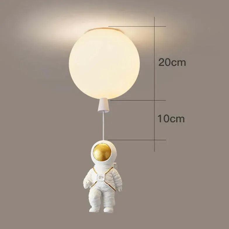 Astronaut Cartoon Design Bedroom Ceiling Light - Clowas