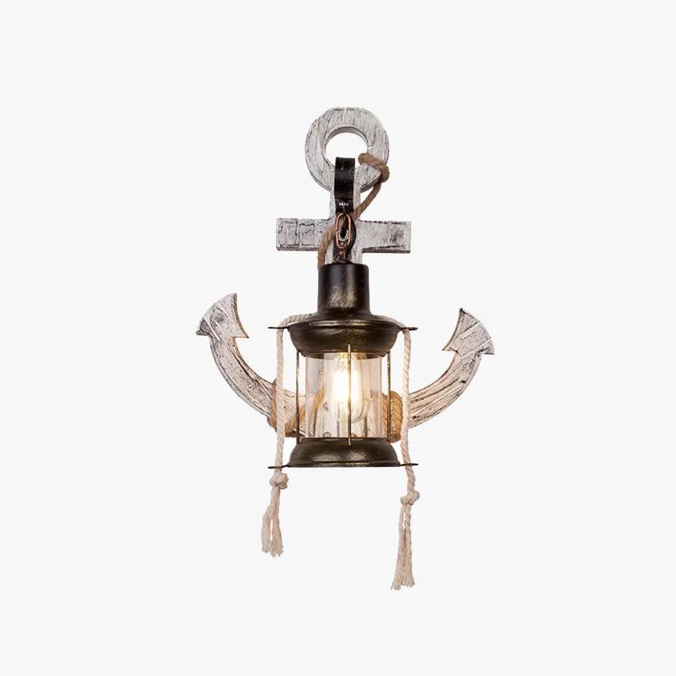 Anchor Shaped Lantern Vintage Wall Lights - Clowas