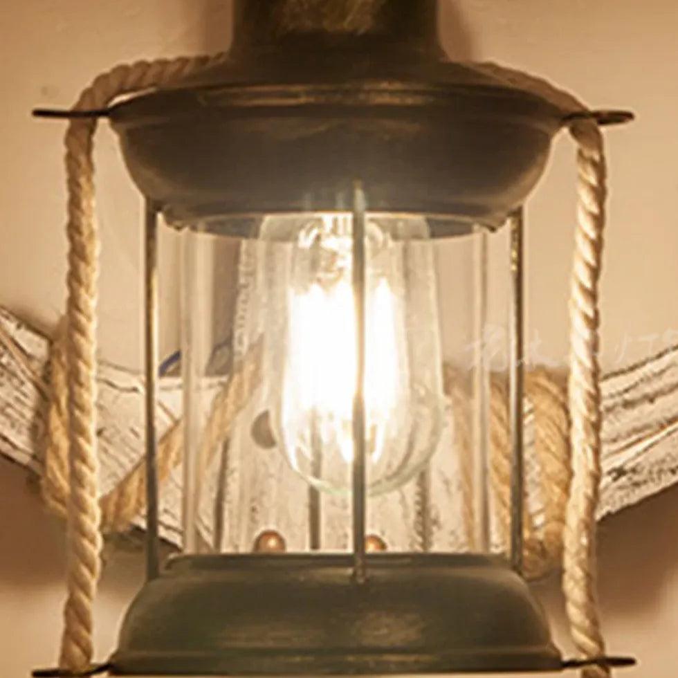 Anchor Shaped Lantern Vintage Wall Lights - Clowas