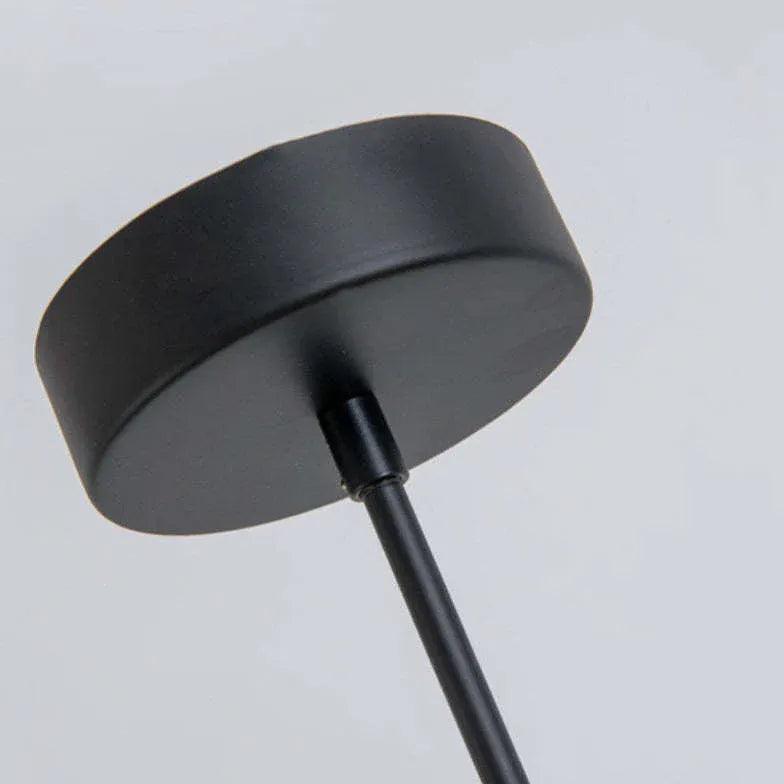 Black Curved Frame Modern Minimalist Pendant Light - Clowas