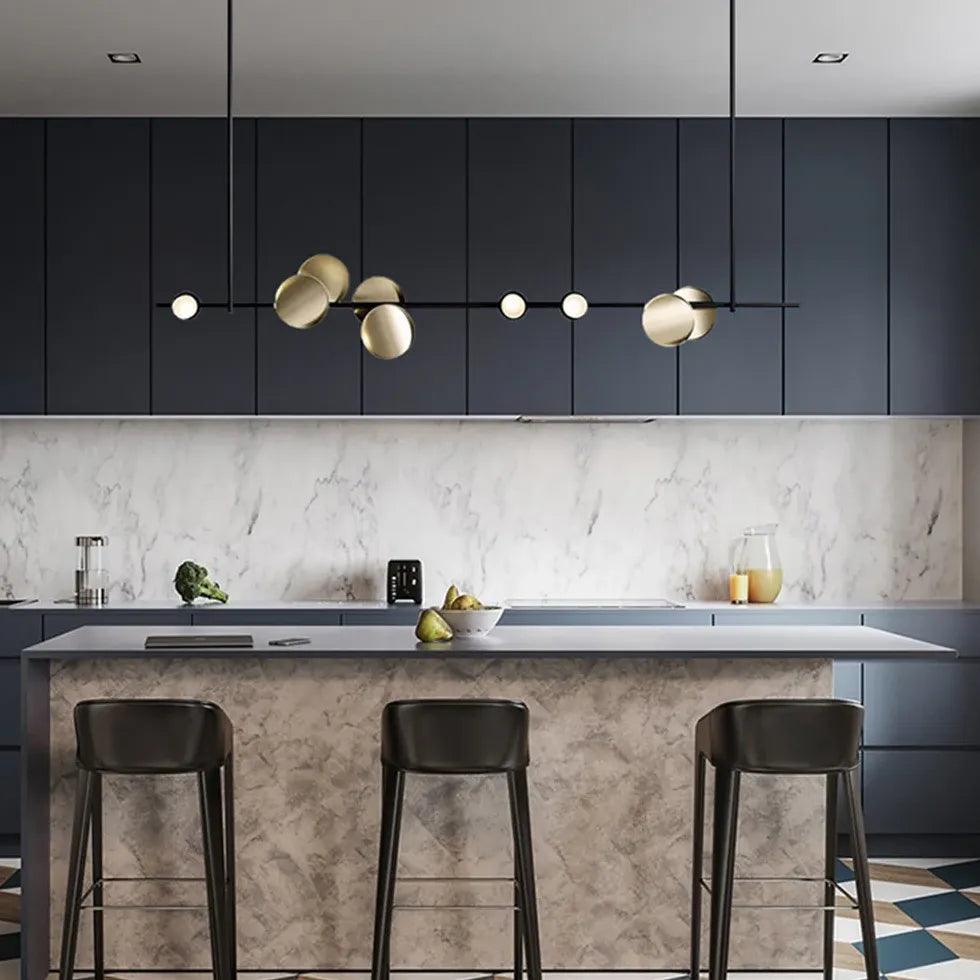 Asymmetric Multi-Sphere Kitchen Pendant Light - Clowas