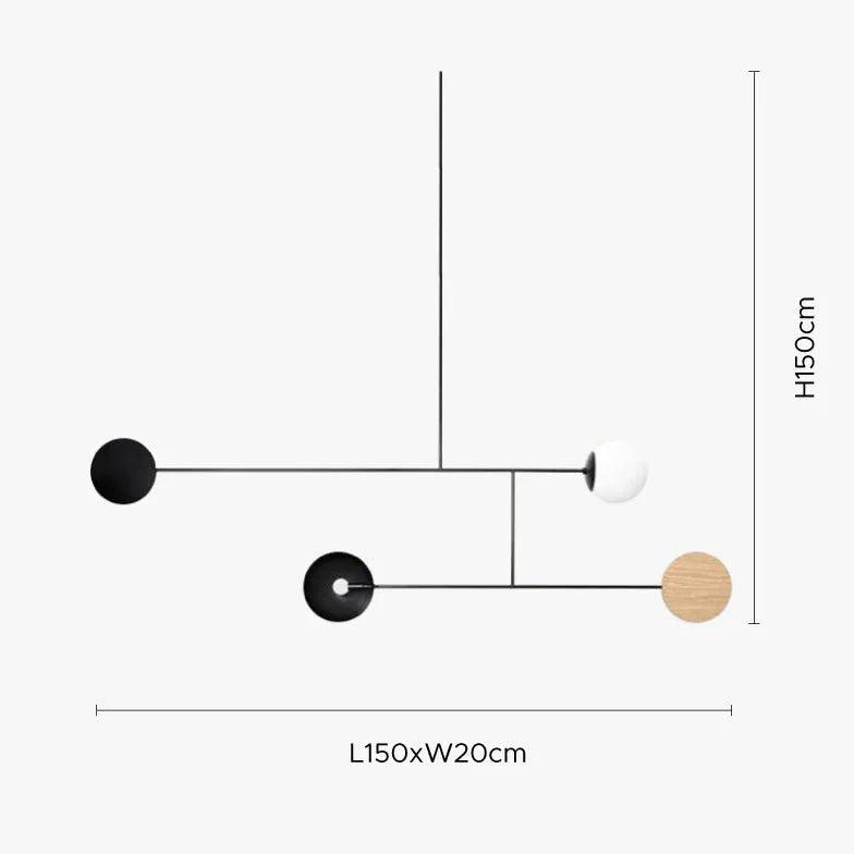 Multi-head Creative Modern Living Room Pendant Light - Clowas