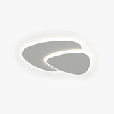 Modern Design Flush Ceiling Light White with Low Blue LED for Bedroom